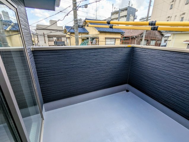 千種区松軒1期のバルコニー