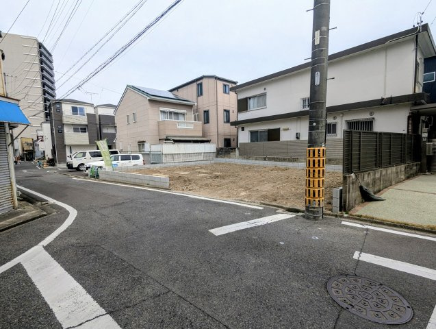 千種区松軒1期の前面道路含む現地写真