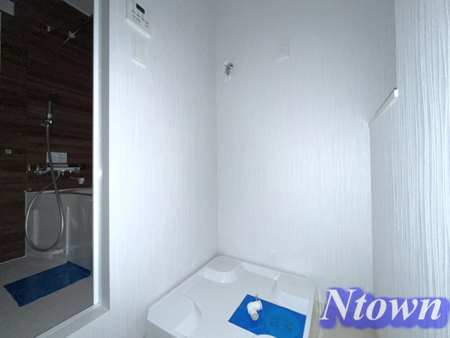 【設備】 | クレストタップ名古屋ウエスト | 洗濯機置き場です。