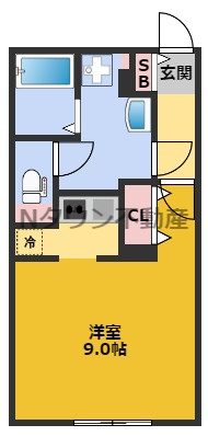 【間取り】 | クレストタップ名古屋ウエスト | 間取りです
