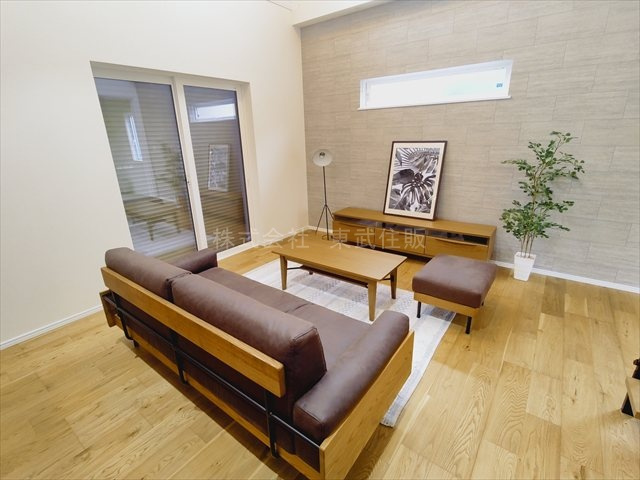 【居間・リビング】 | 川越市寺尾２期　全８棟　８号棟 | 使いやすいリビングです