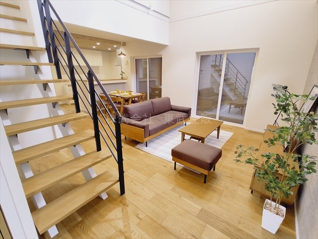 【居間・リビング】 | 川越市寺尾２期　全８棟　８号棟 | リビング