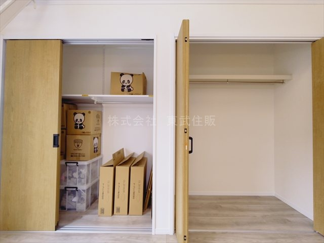 【収納】 | 川越市寺尾２期　全８棟　８号棟 | 洋室8.0帖収納