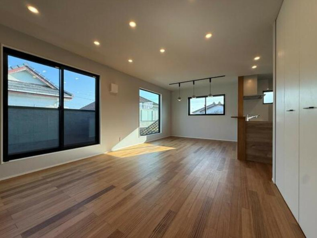 【居間・リビング】 | つくばみらい市筒戸　新築戸建