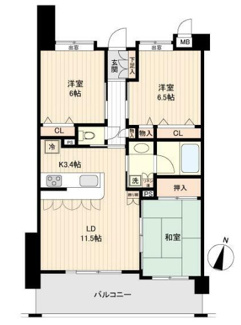 【間取り】 | グリーンミユキ吉野町