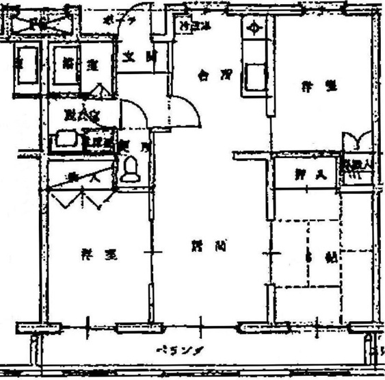 【間取り】 | サングリッタ一ッ葉 | サングリッタ一ッ葉の間取り