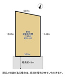 枚方市西牧野3丁目　売り土地の画像