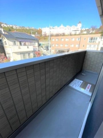 ヴェール高須のバルコニー