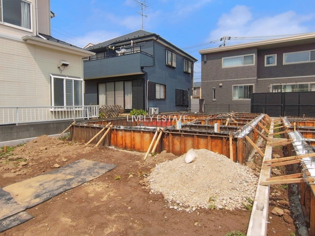 越谷市大字大泊 新築分譲住宅 全3棟 3号棟の外観