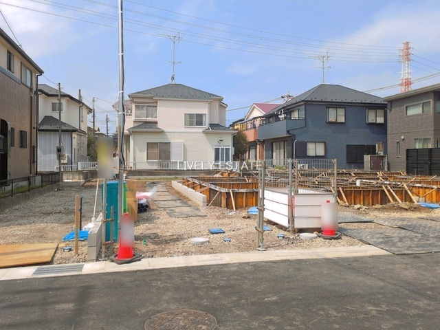 越谷市大字大泊 新築分譲住宅 全3棟 3号棟の外観