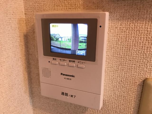 ドリームウィングＡ棟のセキュリティ|カメラ付インターホン