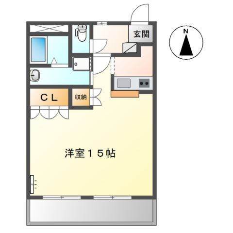 ドリームウィングＡ棟の間取り