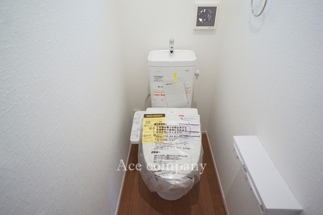 【トイレ】 | 八尾市永畑町2丁目 | トイレは1階と2階の各階に完備☆ともに同仕様のシャワートイレです☆