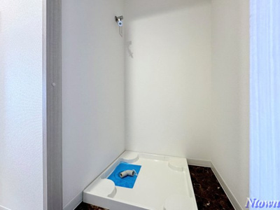 【設備】 | CREST TAPP新栄 | 洗濯機置き場です。