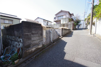 【前面道路含む現地写真】 | 【仲介手数料無料！！】多摩市聖ヶ丘3丁目　売地　2980万円
