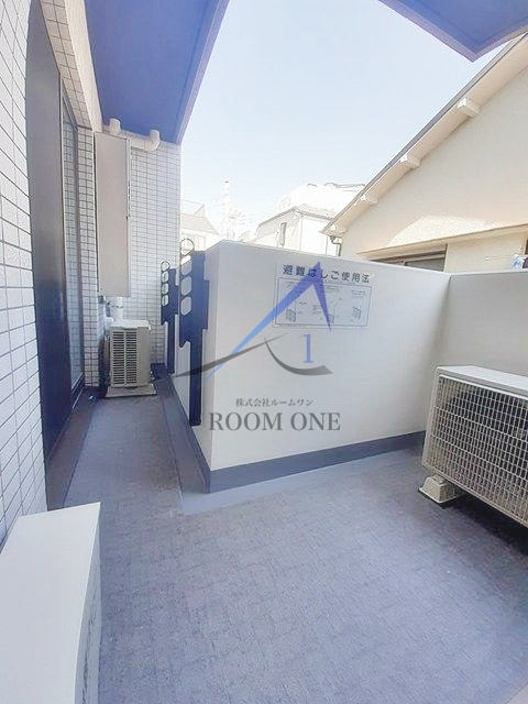 ブルーセブンのバルコニー|バルコニーです。