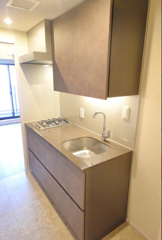 ザ・パークハビオ本郷菊坂のキッチン|※同タイプ別室参考写真です。