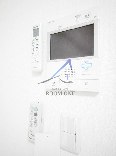 グランド・ガーラ大島のセキュリティ|モニター付きインターホンです。