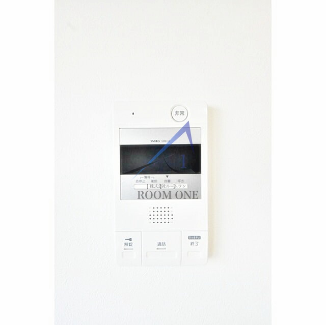 シャンテ綾瀬のセキュリティ|モニター付きインターホンです。