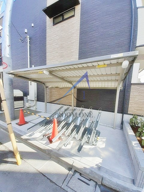 ラリュールのその他共用部分|駐輪場です。