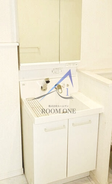 ヴィラ　ビヨルクの洗面所|洗面台です。