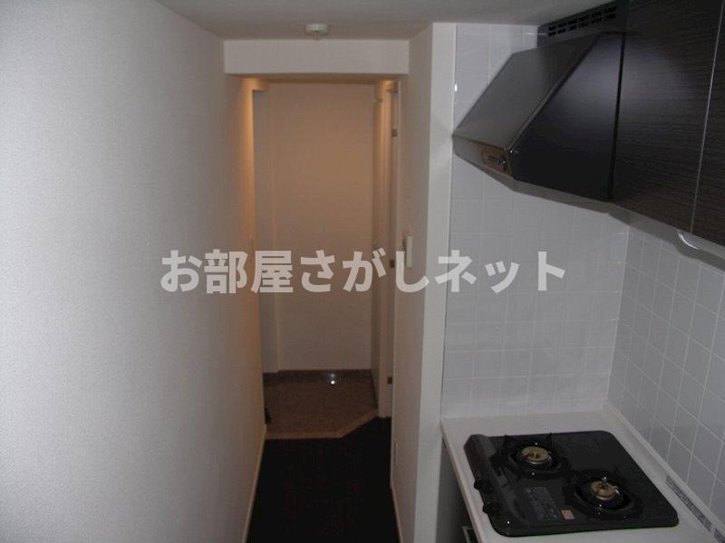 港区高輪3丁目のマンションの玄関