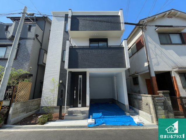 高槻市北柳川町　新築一戸建ての外観|お客様に長く安心して住んでいだだける事にこだわった家づくり！住んでからのアフターサービスにもしっかりと取り組んでいます！