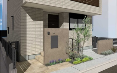  （仮称）久が原３丁目メゾンのエントランス