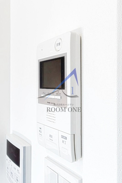 HW.HILLS(町屋)のセキュリティ|モニター付きインターホンです。