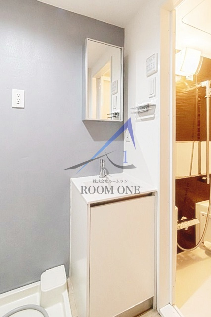 HW.HILLS(町屋)の洗面所|洗面台です。