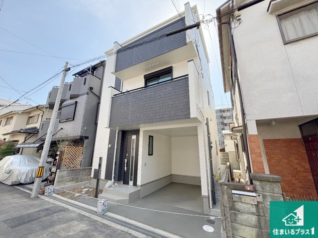 18(土)19(日)現地説明会開催中　高槻市北柳川町　新築一戸建ての駐車場|駐車スペース！散水栓があるので、こまめに愛車を洗えます！