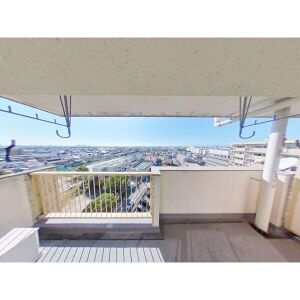 楠団地のバルコニー