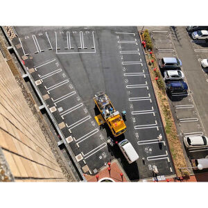 楠団地の駐車場