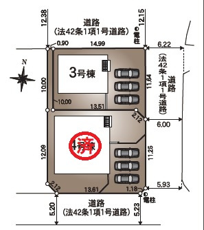 【区画図】 | クレイドルガーデン山陽小野田市赤崎 第2（3号棟） | 最終1棟です！