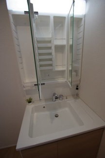 【独立洗面台】 | 【仲介手数料無料！！】八王子市上柚木　新築戸建て（全1棟）1号棟　3880万円