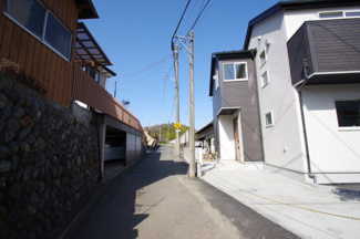 【前面道路含む現地写真】 | 【仲介手数料無料！！】八王子市上柚木　新築戸建て（全1棟）1号棟　3880万円