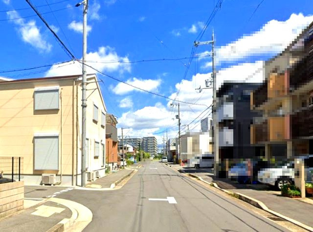 豊南町西4丁目の前面道路含む現地写真|陽光あふれるこの地で叶えるマイホーム
