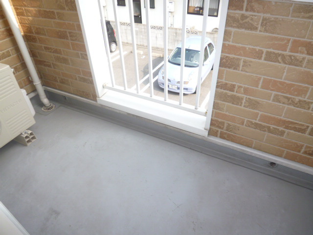 アモロッソＴＯＭＯのバルコニー