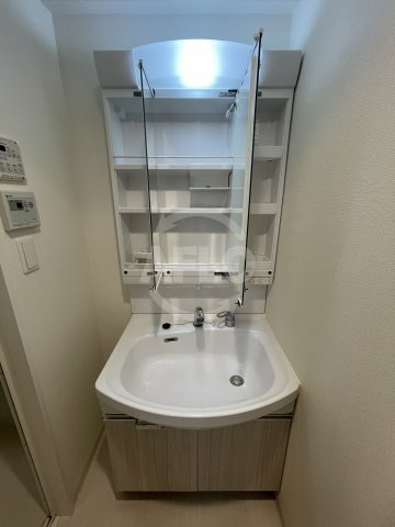 プレサンス江戸堀の独立洗面台|プレサンス江戸堀　独立洗面台