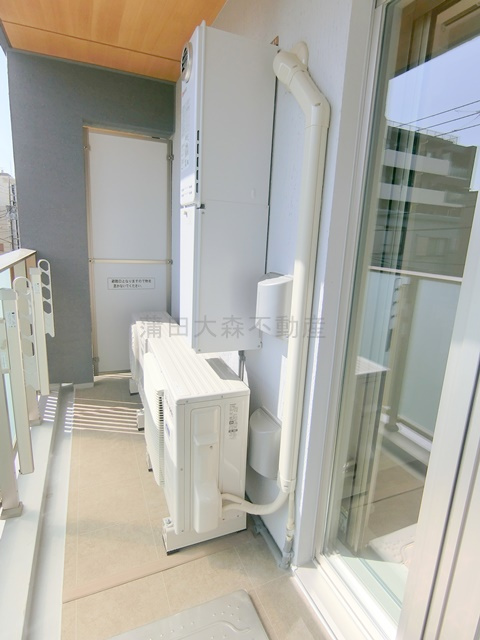 Live Casa千鳥町のバルコニー