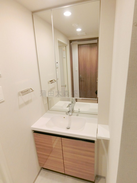 Live Casa千鳥町の洗面所|2面鏡の独立洗面台　洗面脱衣所