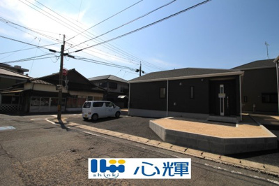 【前面道路含む現地写真】 | クレイドルガーデン山陽小野田市赤崎 第2（4号棟／平屋）