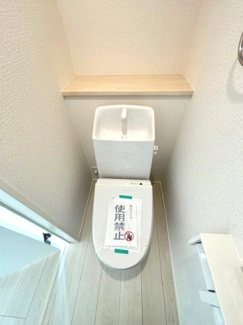 【トイレ】 | 安佐北区落合南1丁目　全3区画　NO1 | 2階トイレ