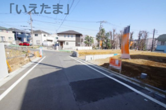 【前面道路含む現地写真】 | 【仲介手数料無料！！】日野市西平山１丁目　建築条件なし売地（全2区画）A区画　3680万円