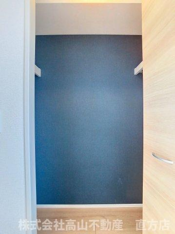直方市大字知古のアパートの収納