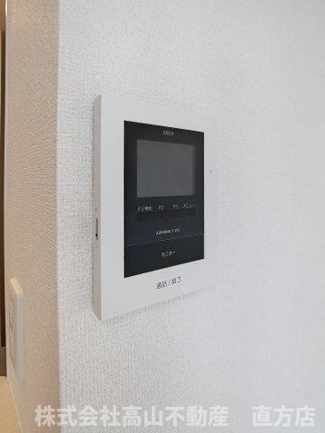 直方市大字知古のアパートのセキュリティ