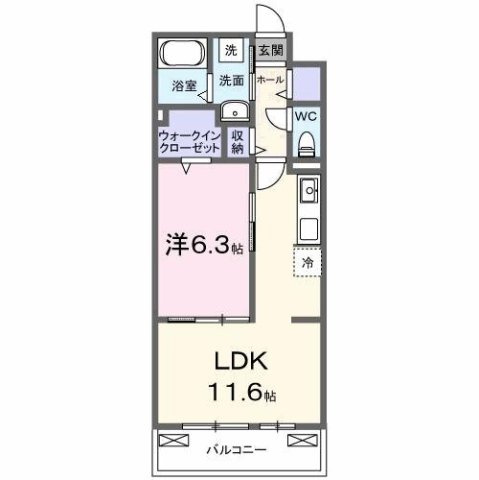 メゾン・ド・フロレゾンの間取り