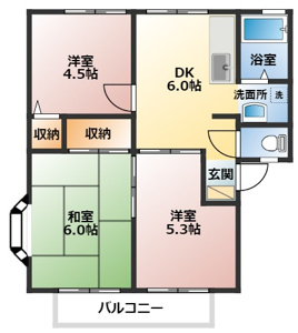 【間取り】