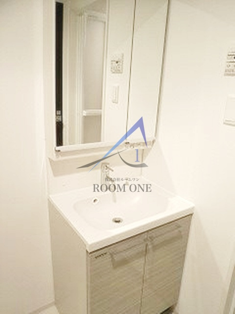 アイル大森壱番館の洗面所|洗面台です。