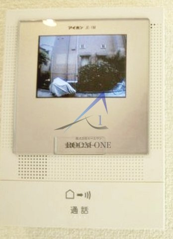 パーク戸山のセキュリティ|モニター付きインターホンです。